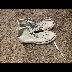 White High top converse